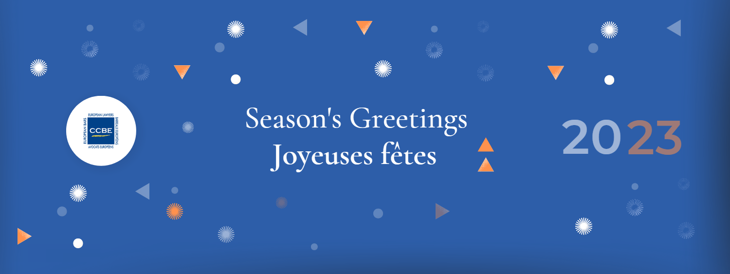 Season's Greetings Joyeuses fêtes